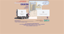 Desktop Screenshot of edilbeton.info