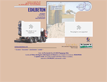 Tablet Screenshot of edilbeton.info